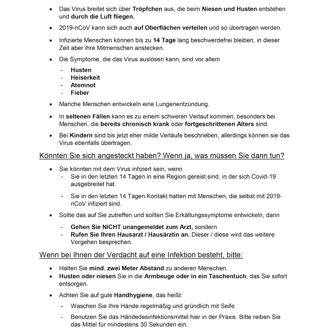 Patienteninformation