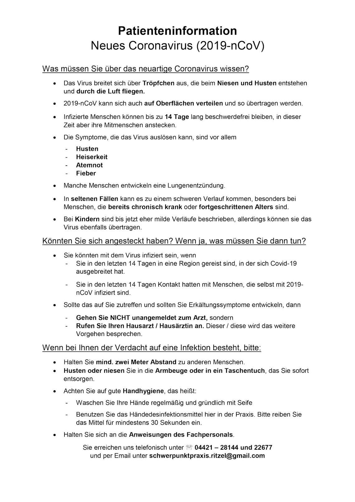Patienteninformation